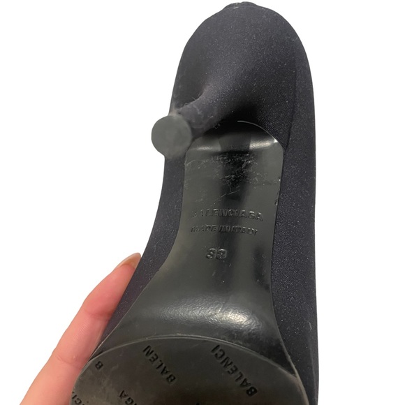 Balenciaga Authentic Knife Crepe Jersey Boots - Picture 8 of 15